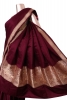 Satin Banarasi Pure Silk Saree.